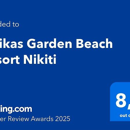 Finikas Garden Beach Resort Nikiti Eksteriør billede